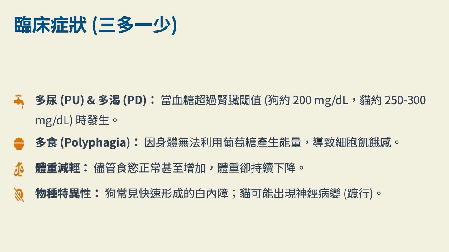 犬貓糖尿病管理：2018 AAHA 指引圖卡 4