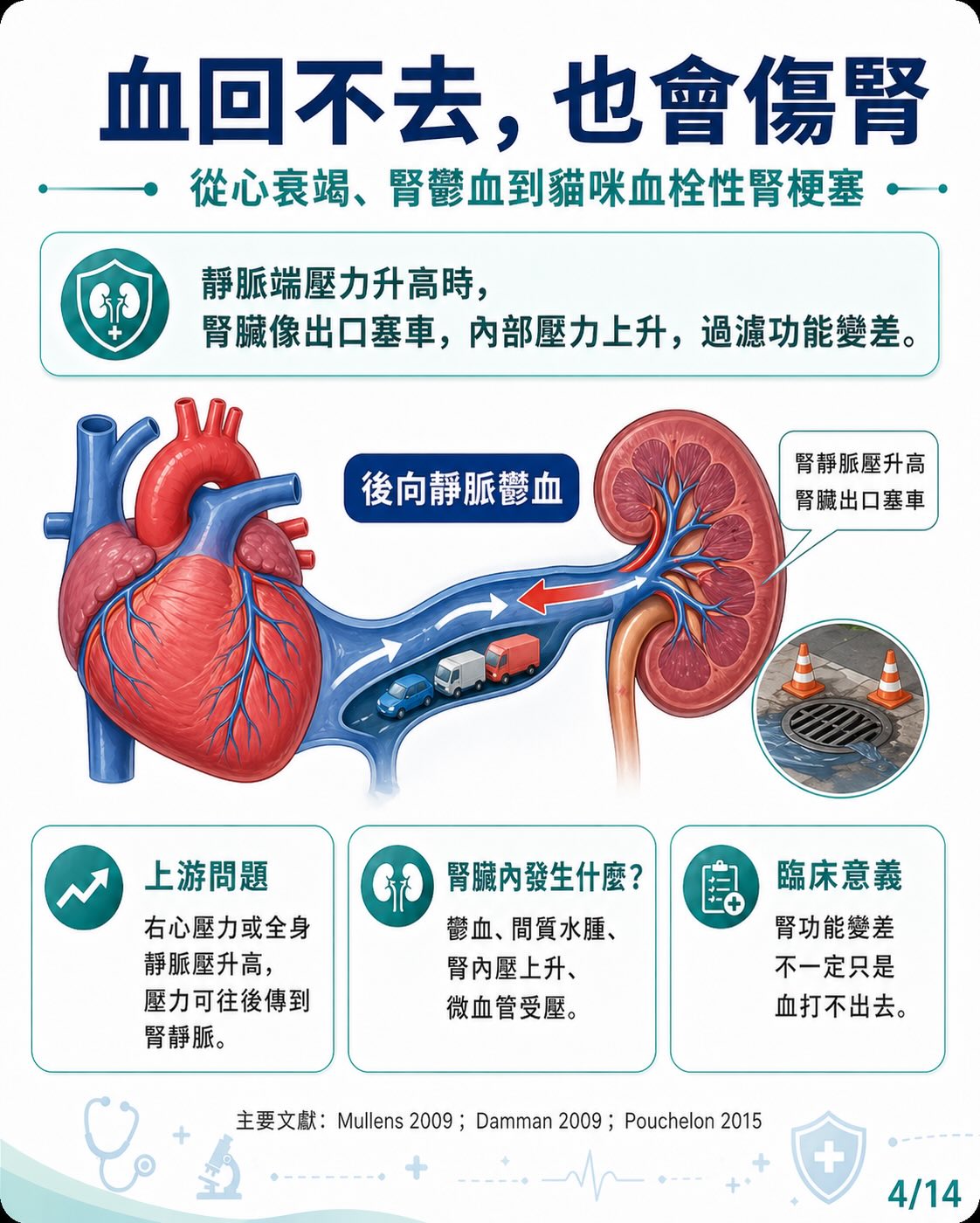 心臟病如何牽動腎臟？圖卡 4