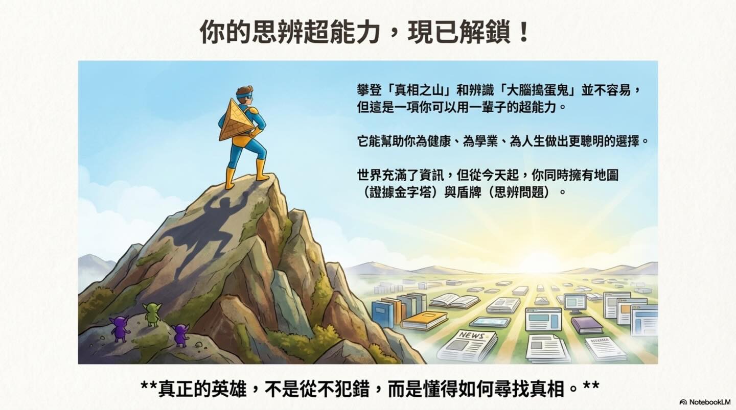 成為思辨小英雄：你的第一堂證據識讀課圖卡 15