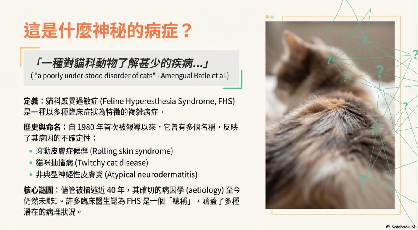 貓咪的滾動皮膚症候群（FHS）圖卡 2