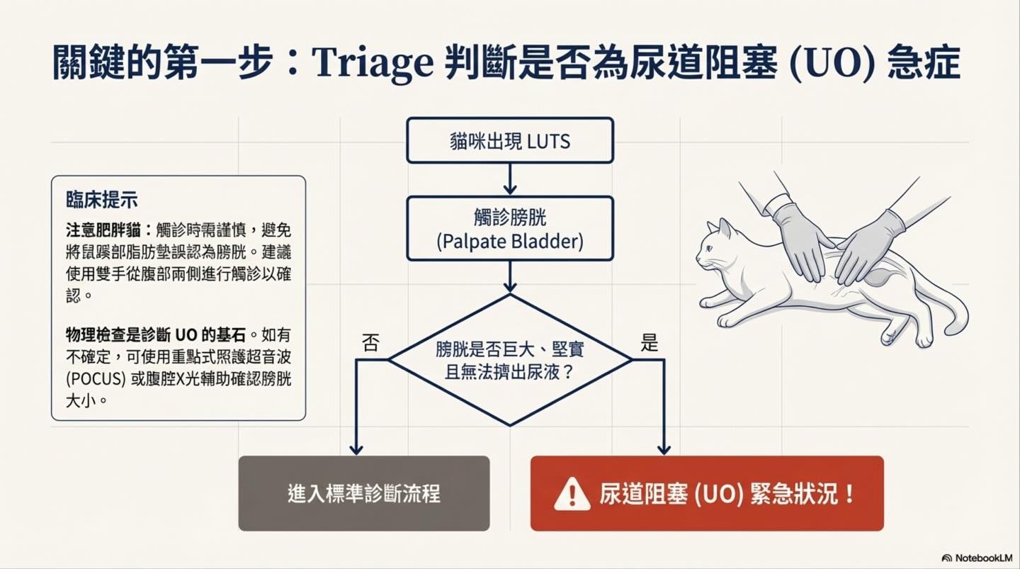 解碼貓下泌尿道疾病（LUTD）：從急診 triage 到長期管理圖卡 3