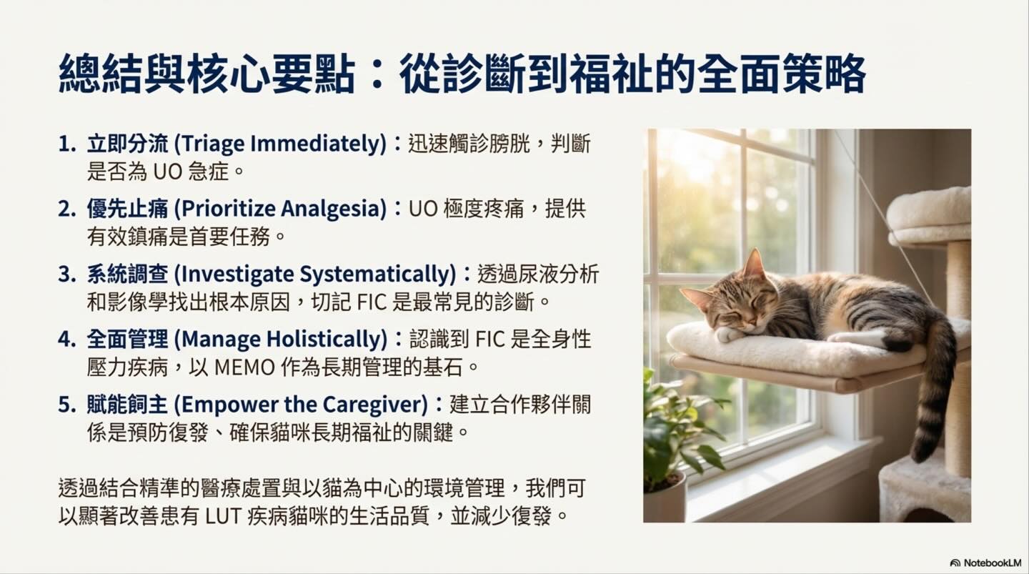 解碼貓下泌尿道疾病（LUTD）：從急診 triage 到長期管理圖卡 15