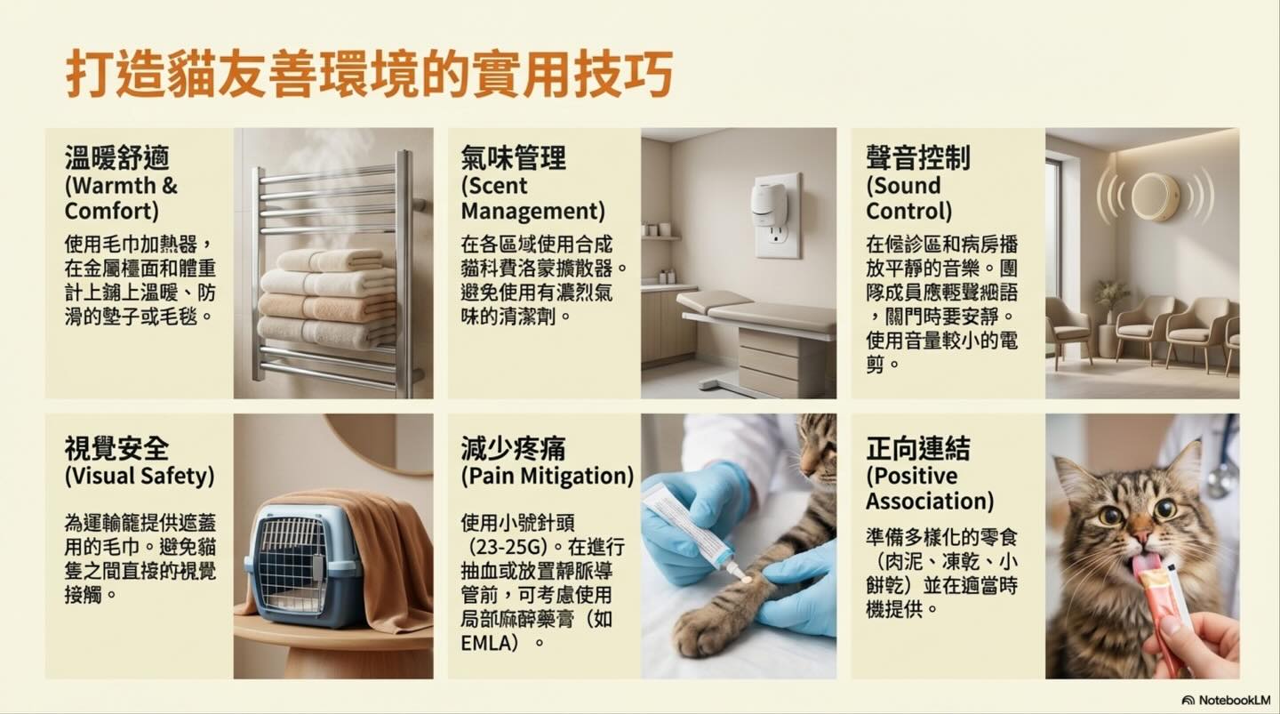 從貓的視角出發：Fear Free 與低壓力醫療照護的核心圖卡 11