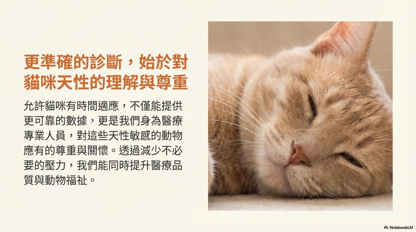 貓咪的無聲吶喊：壓力如何影響臨床數據與診斷圖卡 13
