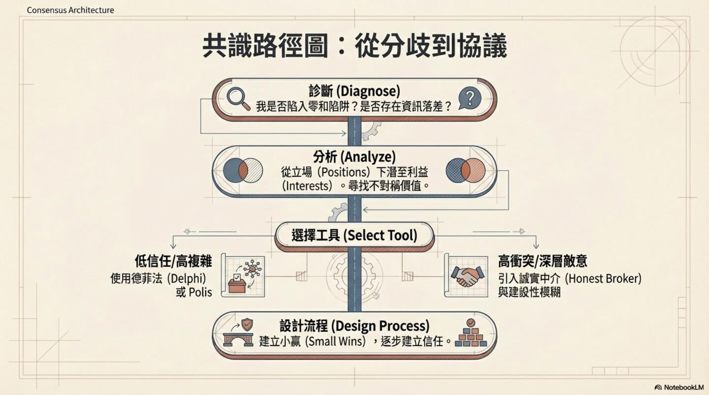 尋找「罕見共識」：跨越分歧的策略與路徑圖卡 14