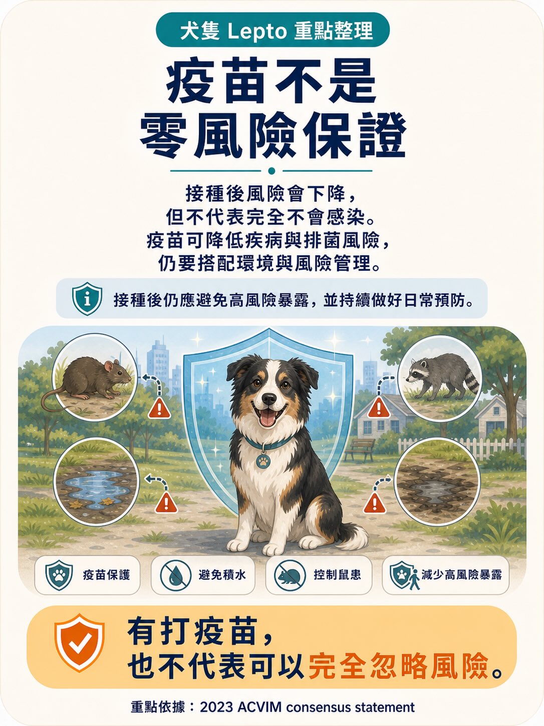 Lepto：不是只有鄉下狗才會遇到的疾病圖卡 15