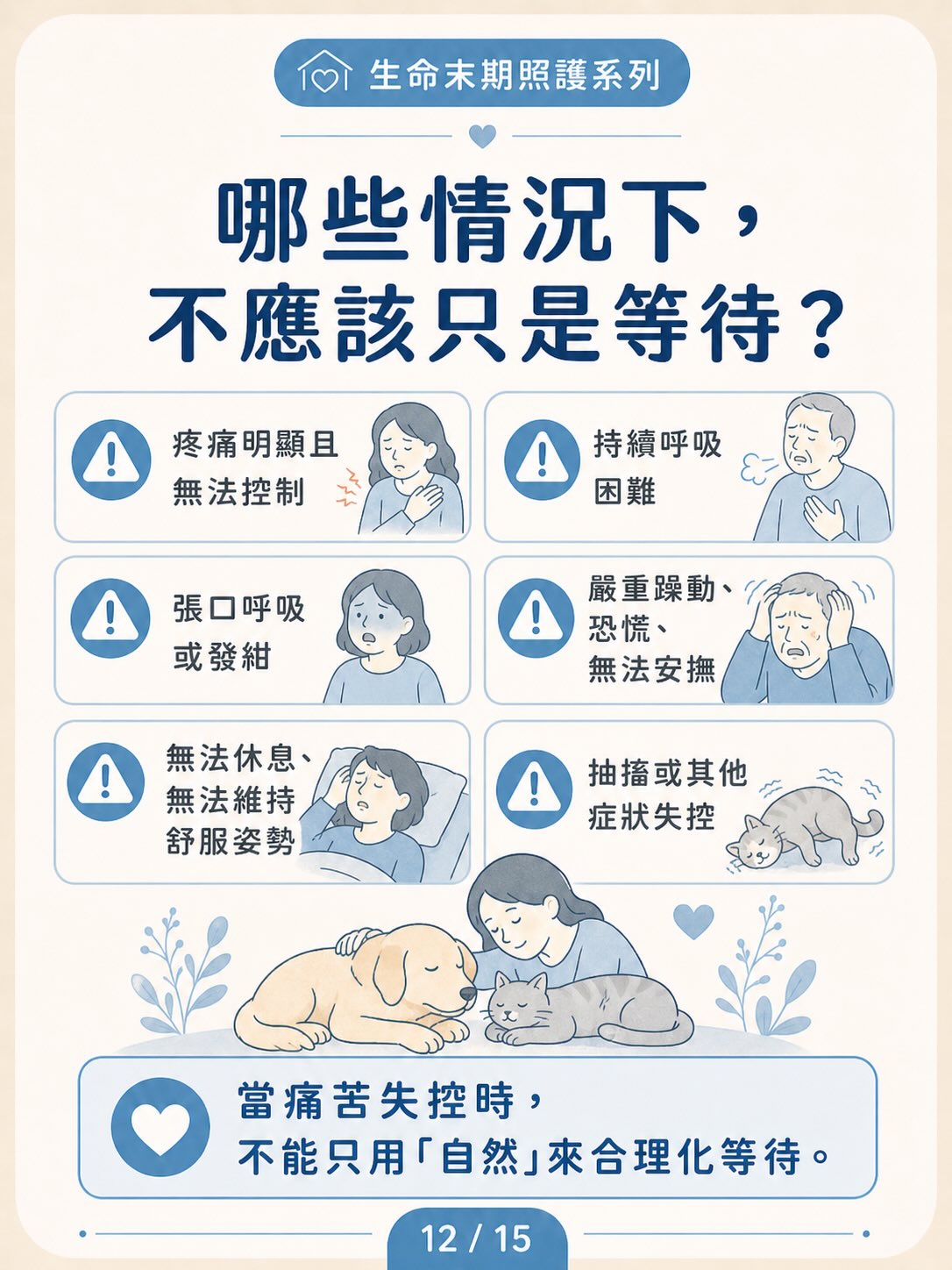 自然死亡 vs 安樂死圖卡 12