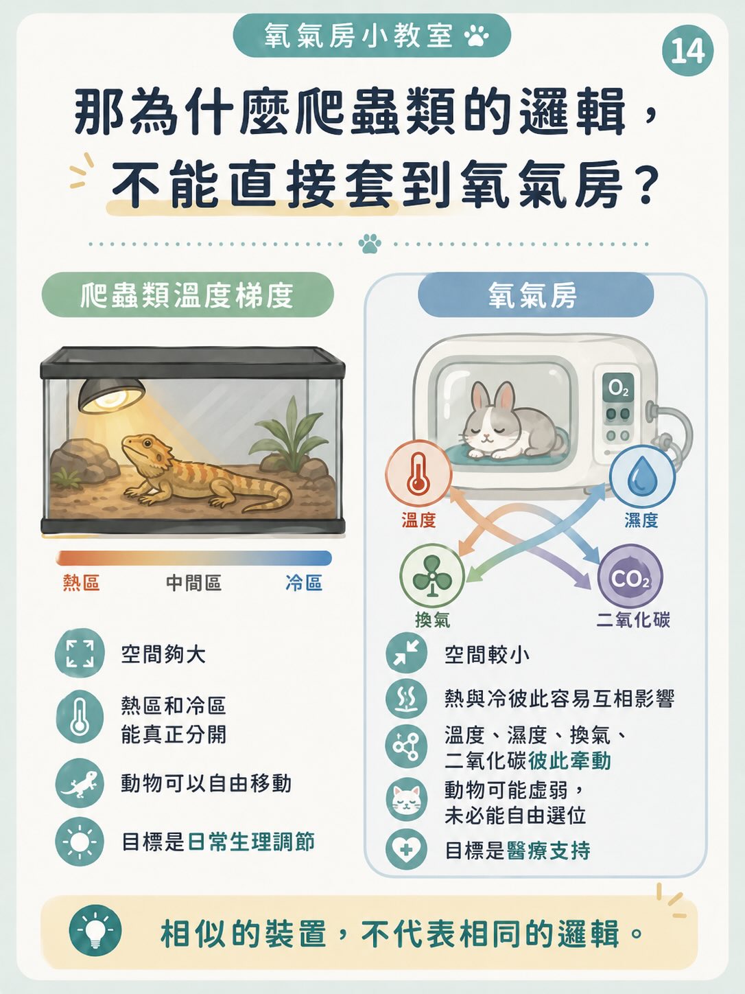氧氣房裡覺得「悶」，到底是什麼意思？圖卡 14