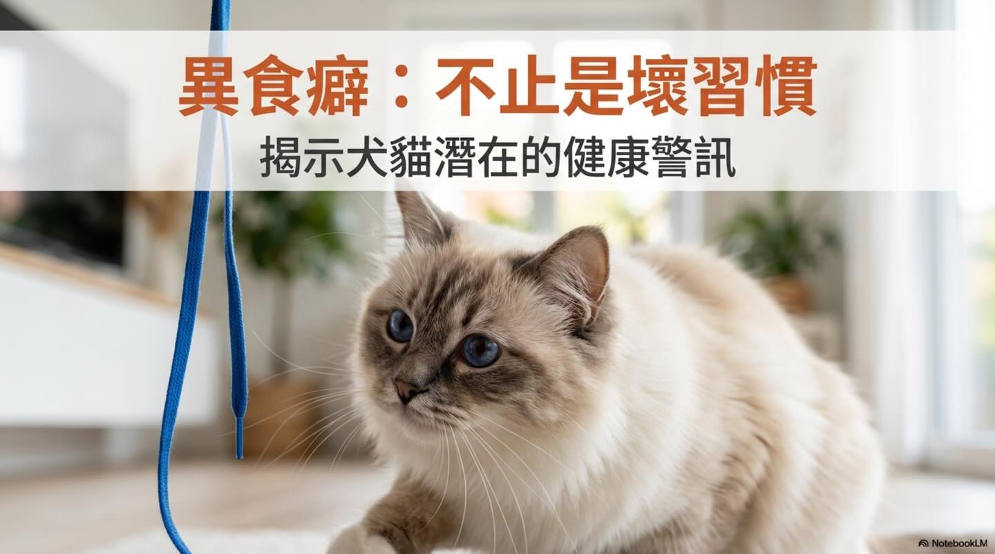 橫式圖卡集合封面：異食癖：不止是壞習慣