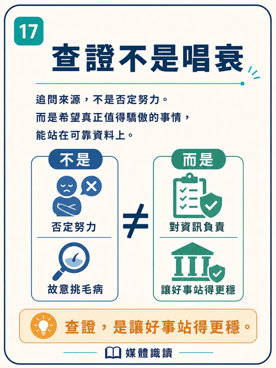 看起來很專業，就一定是真的嗎？圖卡 17