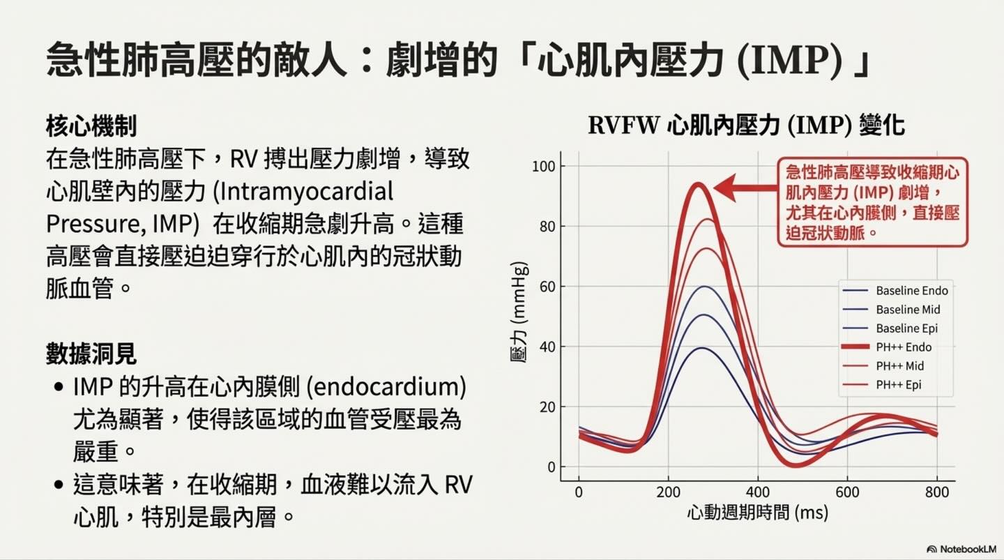 肺高壓的致命螺旋：右心室冠狀動脈灌流與心肌缺氧圖卡 5