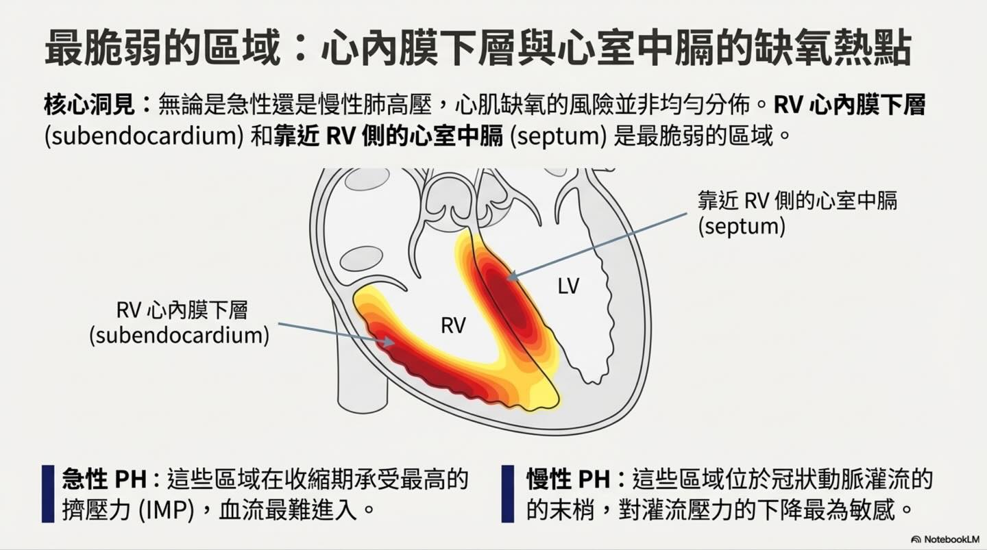 肺高壓的致命螺旋：右心室冠狀動脈灌流與心肌缺氧圖卡 9