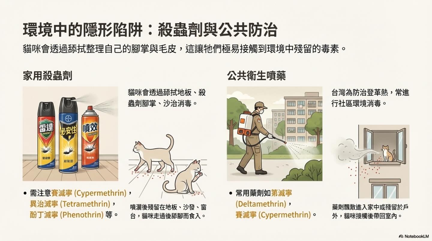潛伏家中的隱形殺手：除蟲菊對貓的致命毒性圖卡 8