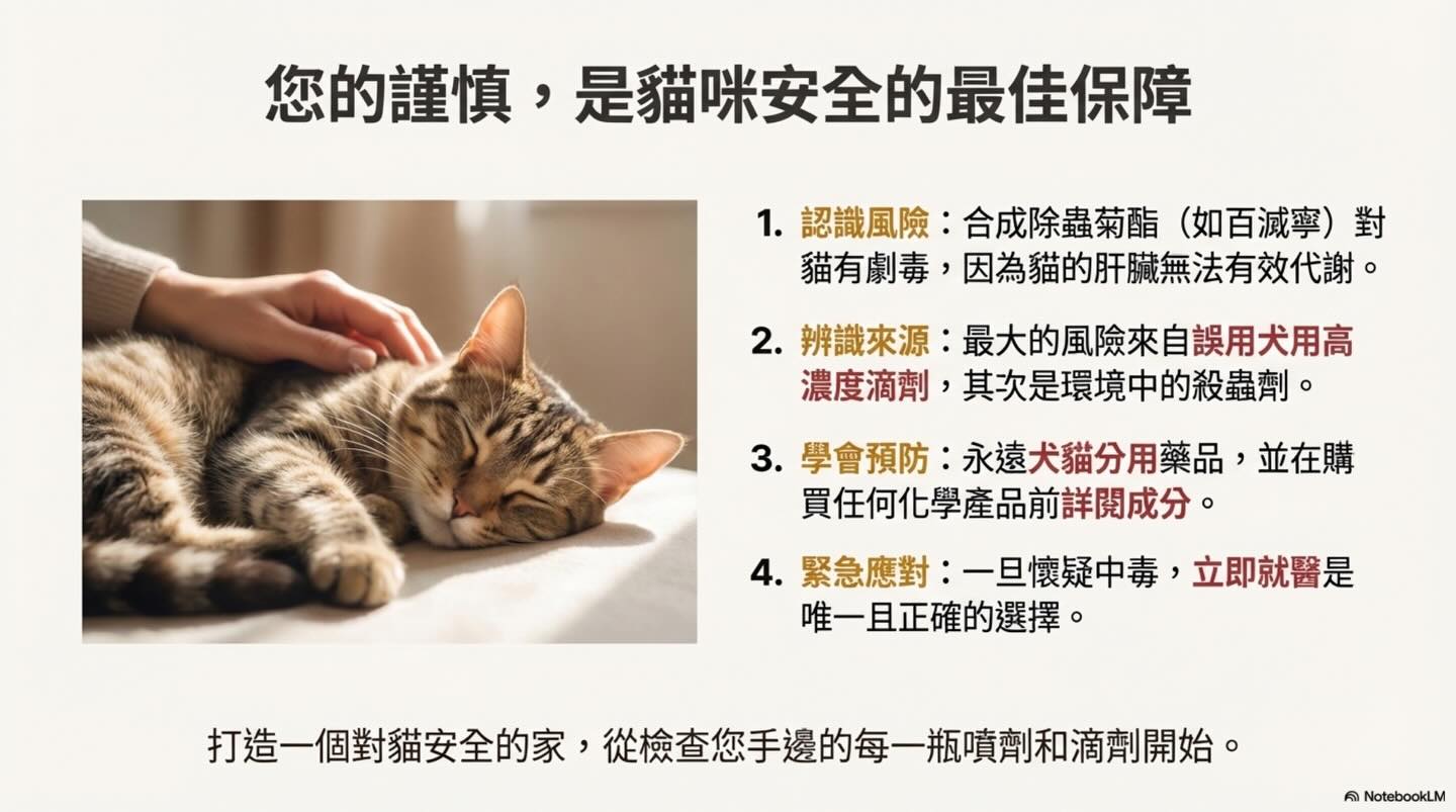 潛伏家中的隱形殺手：除蟲菊對貓的致命毒性圖卡 15