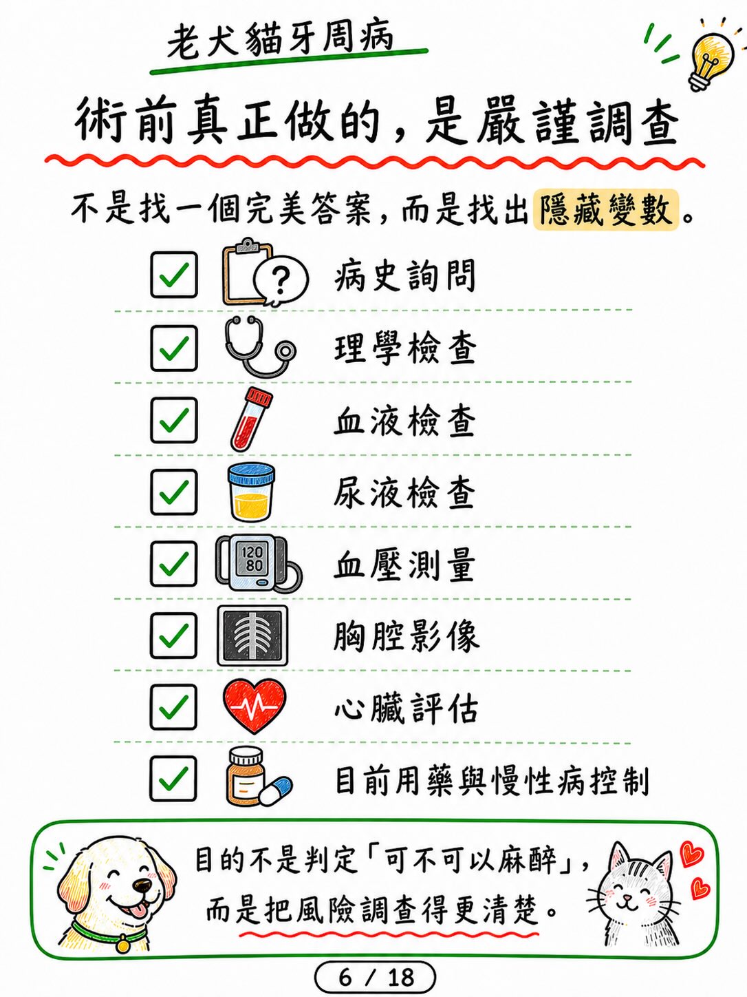 老犬貓牙周病，怕麻醉怎麼辦？圖卡 6