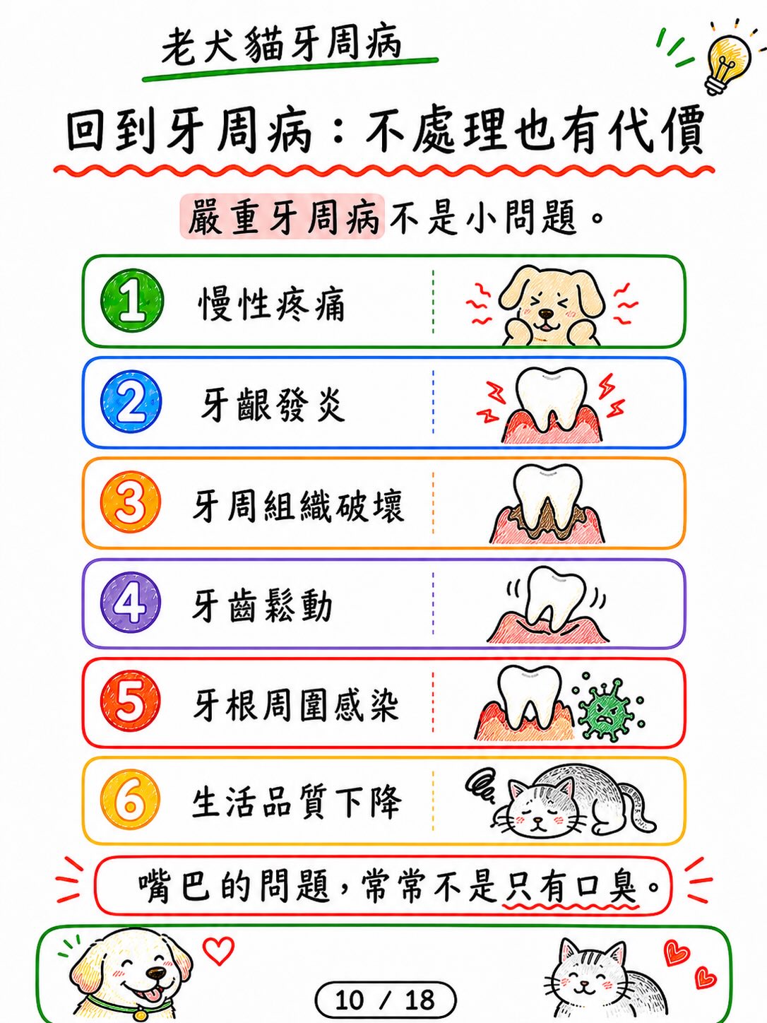 老犬貓牙周病，怕麻醉怎麼辦？圖卡 10