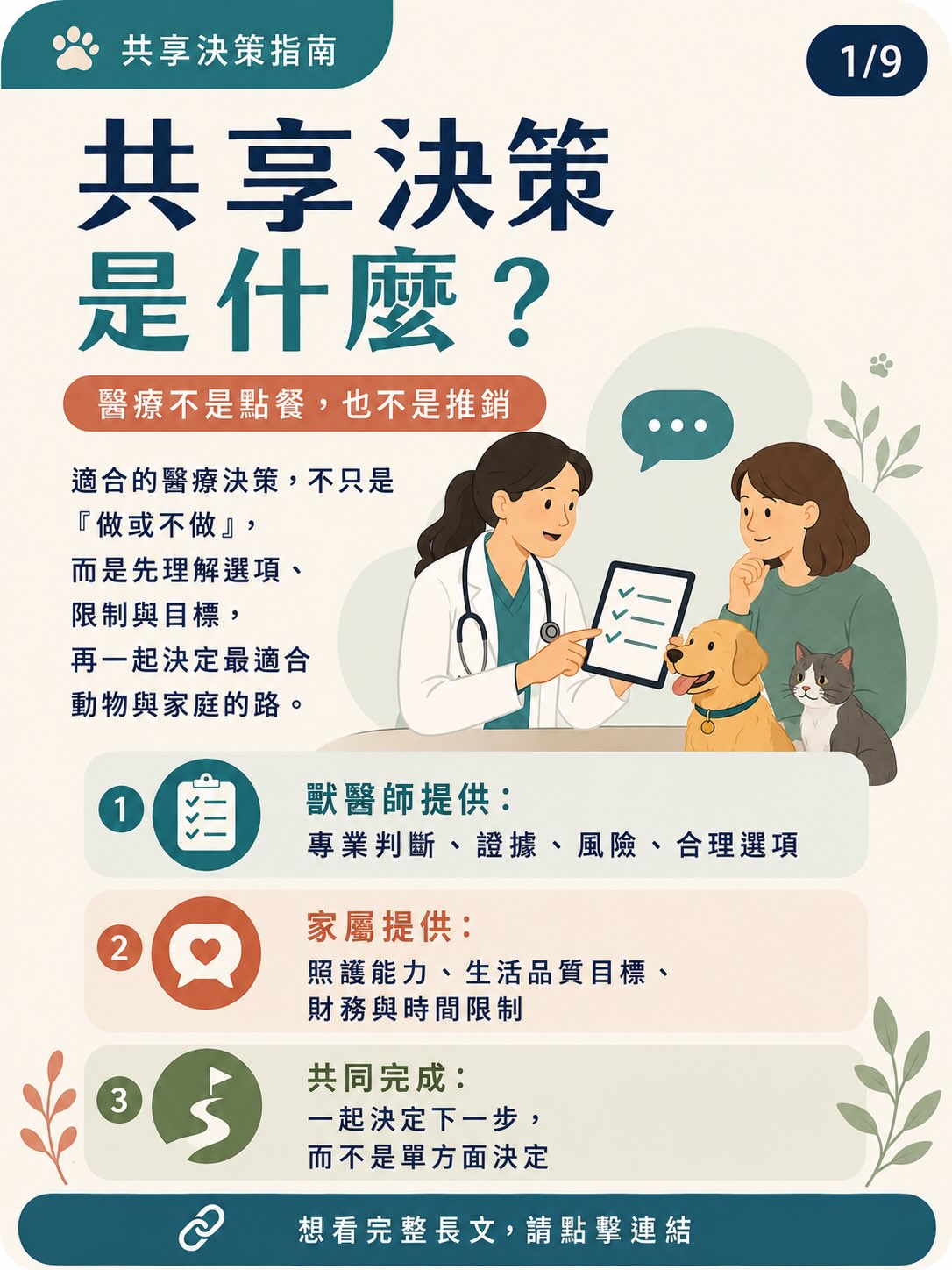 手機直式圖卡集合封面：共享決策是什麼？