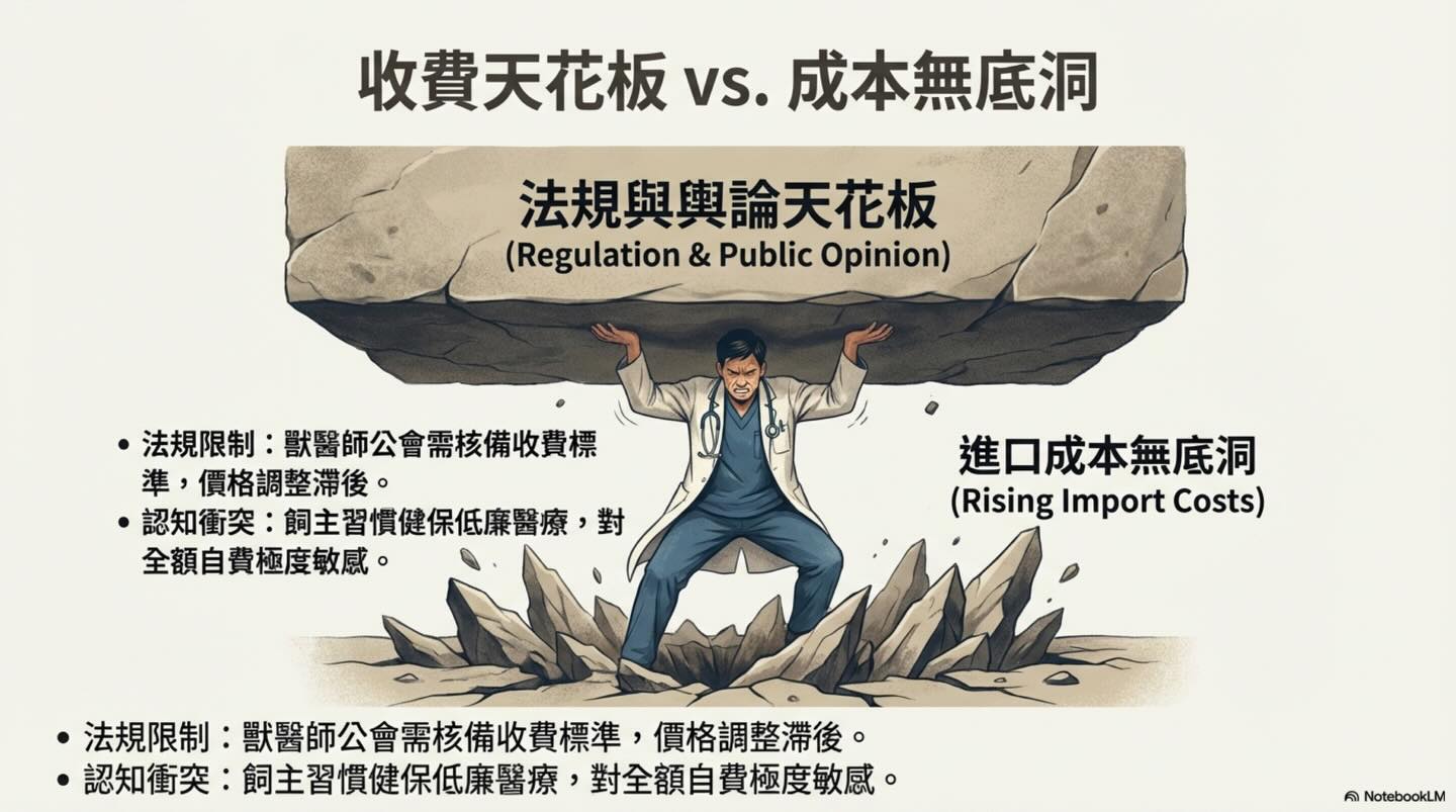 台灣寵物醫療「國際化通膨」與新台幣購買力圖卡 11