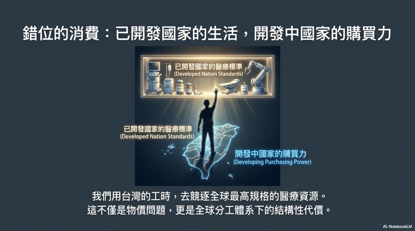 台灣寵物醫療「國際化通膨」與新台幣購買力圖卡 12