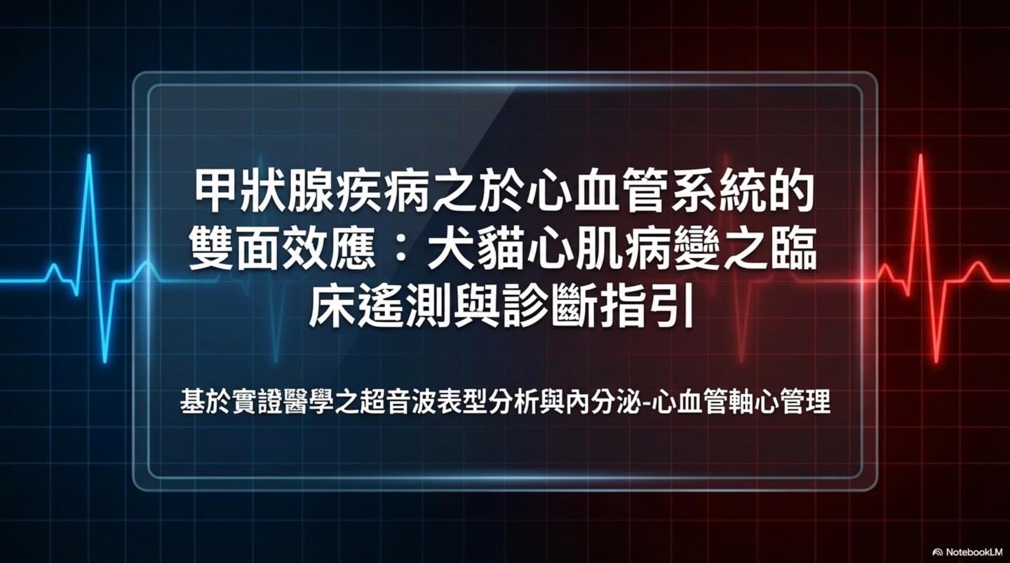 橫式圖卡集合封面：甲狀腺疾病之於心血管系統的雙面效應