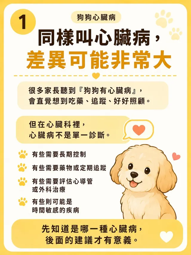 手機圖卡集合封面：同樣叫心臟病，差異可能非常大