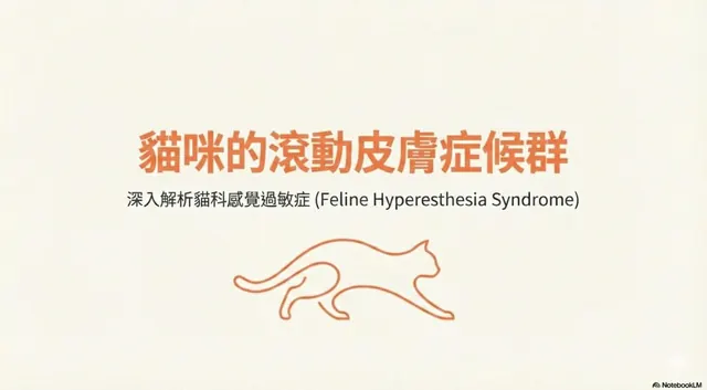 橫式手機圖卡集合封面：貓咪的滾動皮膚症候群（FHS）