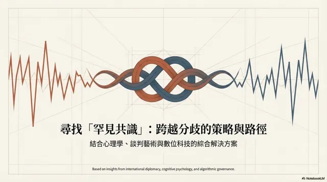 橫式手機圖卡集合封面：尋找「罕見共識」：跨越分歧的策略與路徑