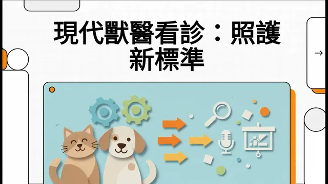 現代獸醫看診：照護新標準衛教影片封面