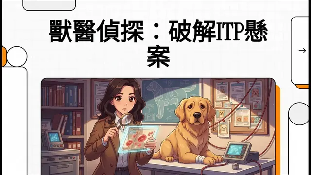 獸醫偵探：破解 ITP 懸案衛教影片封面