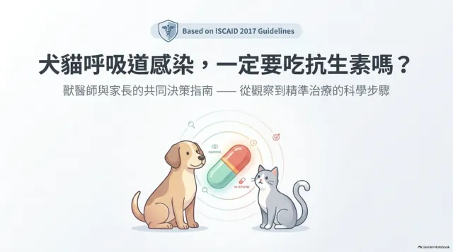 犬貓呼吸道感染與抗生素第 1 頁：犬貓呼吸道感染與抗生素共同決策