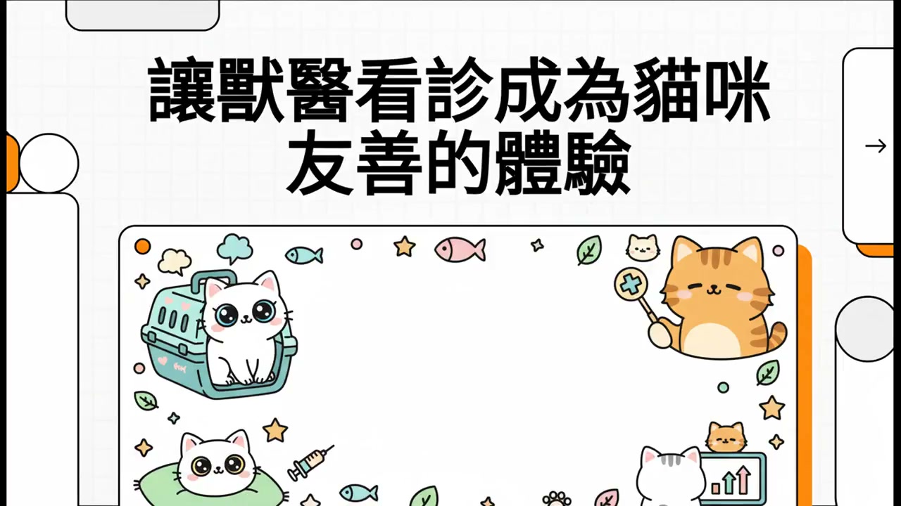 讓獸醫看診成為貓咪友善的體驗衛教影片封面