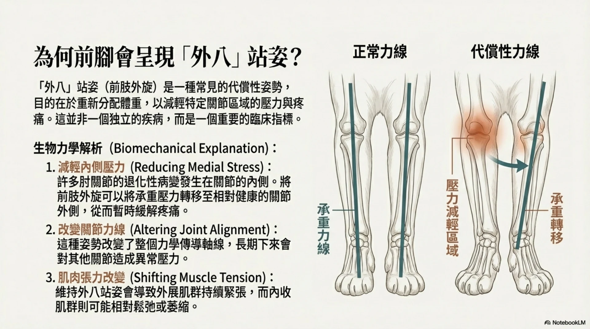 貓咪前肢疼痛與臨床觀察第 5 頁：外八站姿與生物力學