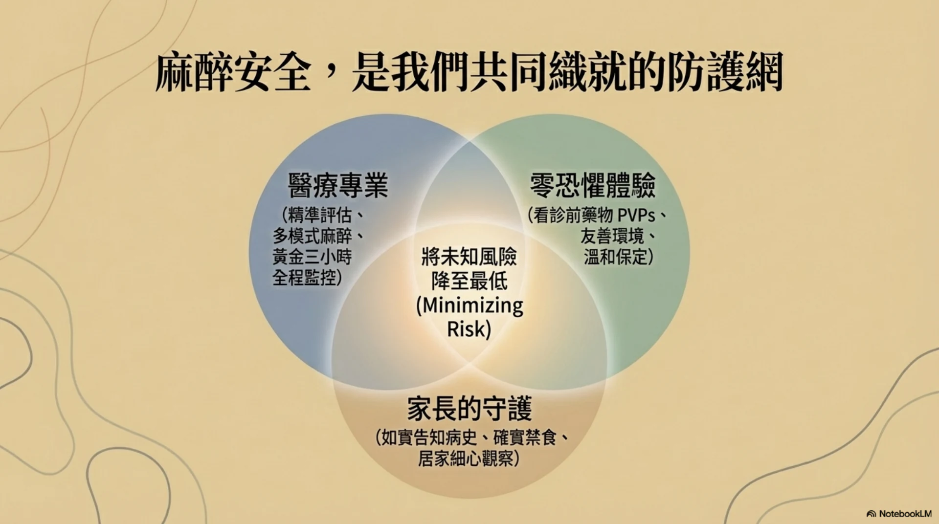 毛孩麻醉安全旅程第 15 頁：醫療團隊與家長共同安全網