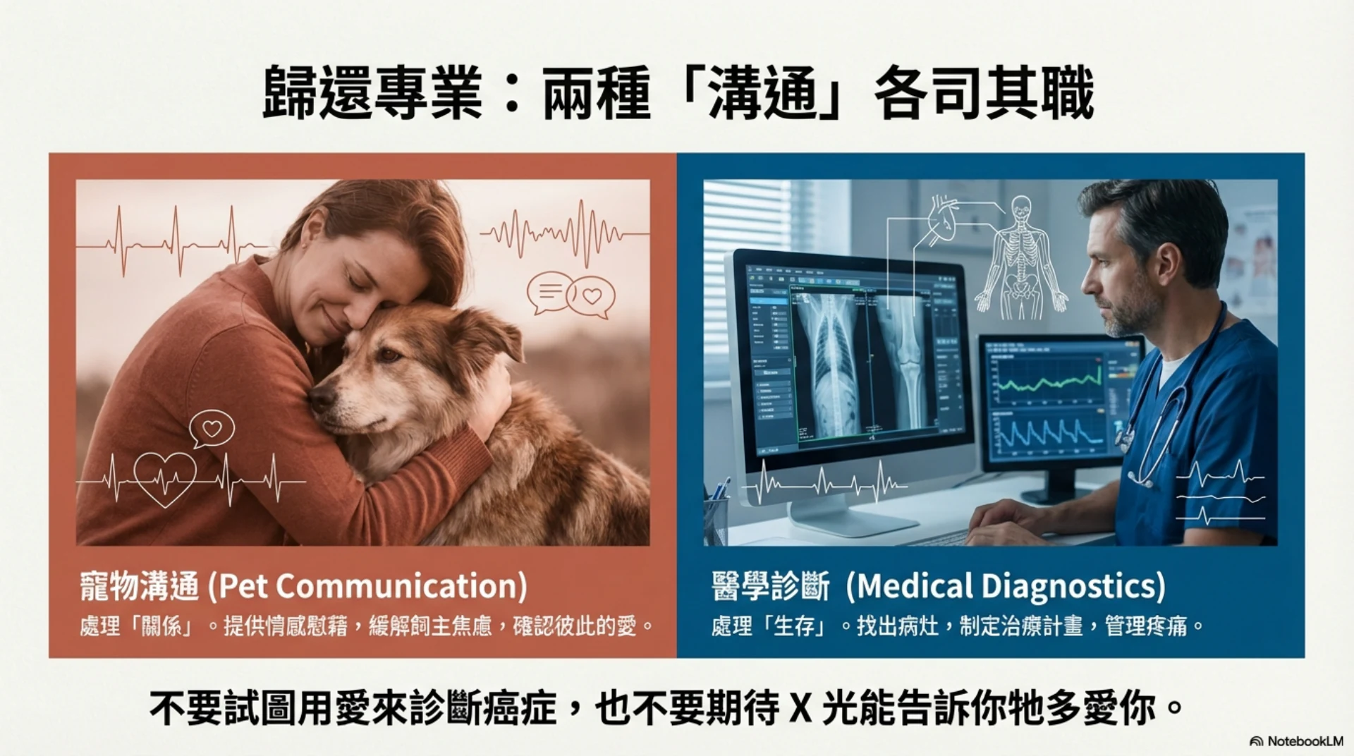 寵物疼痛的無聲語言第 14 頁：溝通與醫學診斷各司其職